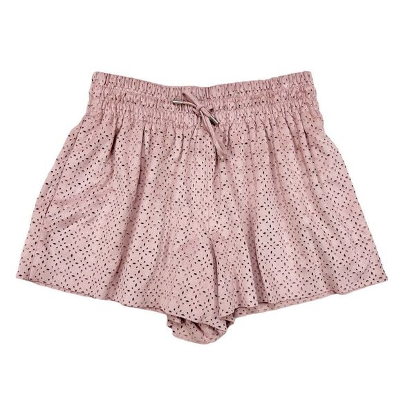 Zara Dusty Pink Laser Shorts Small - Picture 1 of 7